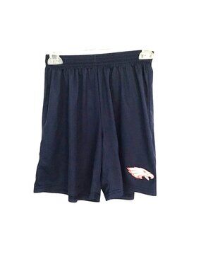 A4- KIDS PULLOVER NAVY ELASTIC WAIST PULLOVER SHORTS SIZE BOY MEDIUM